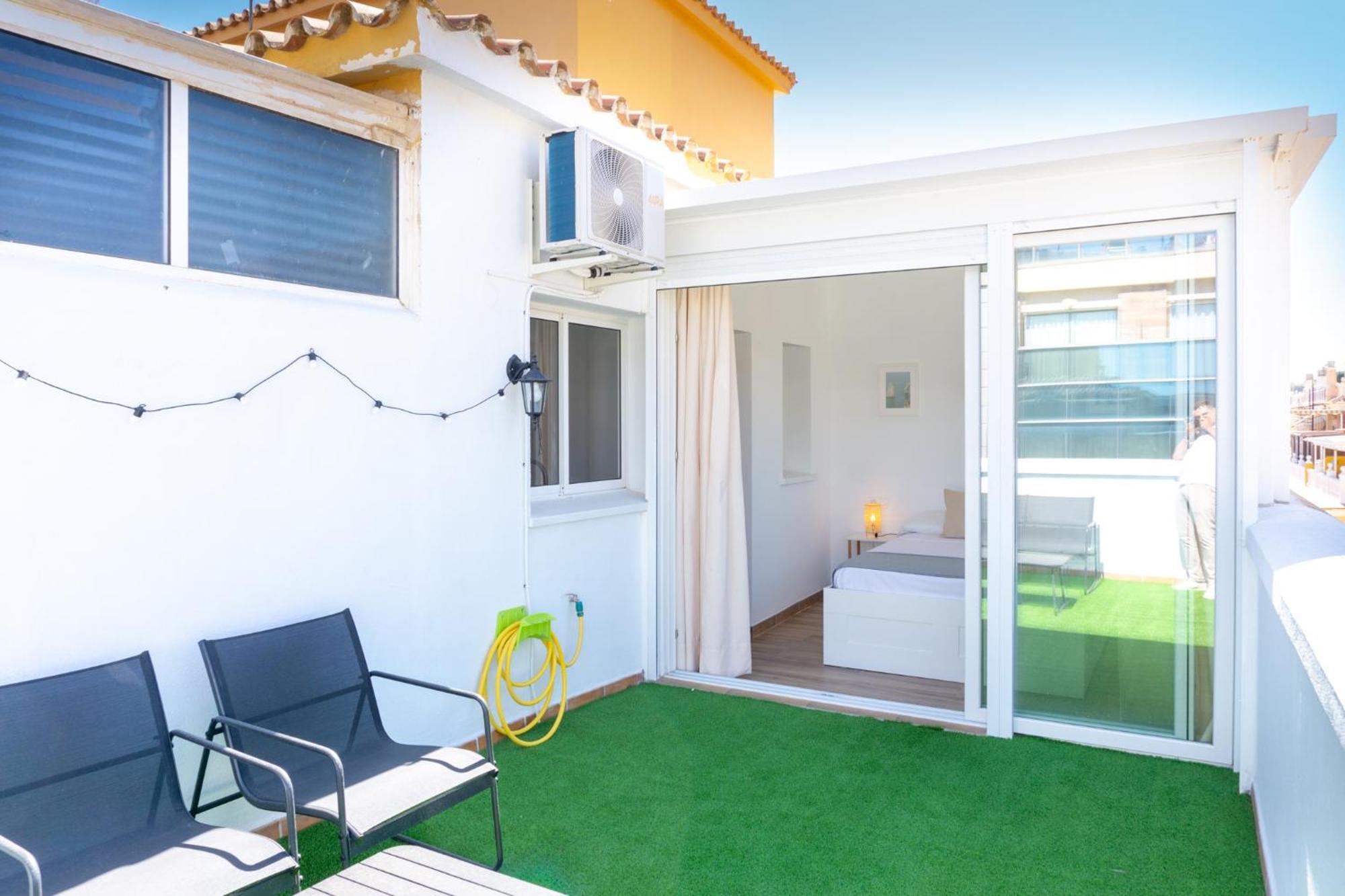 Apartamento Con Terraza En La Playa La Cala Del Moral Exterior photo